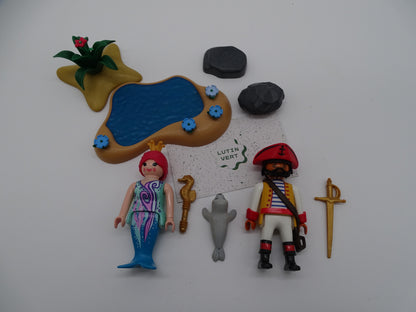 Playmobil pièce unique « La Sirène et le Boucanier » d'occasion PLAYMOBIL - Dès 4 ans | Ref 13345