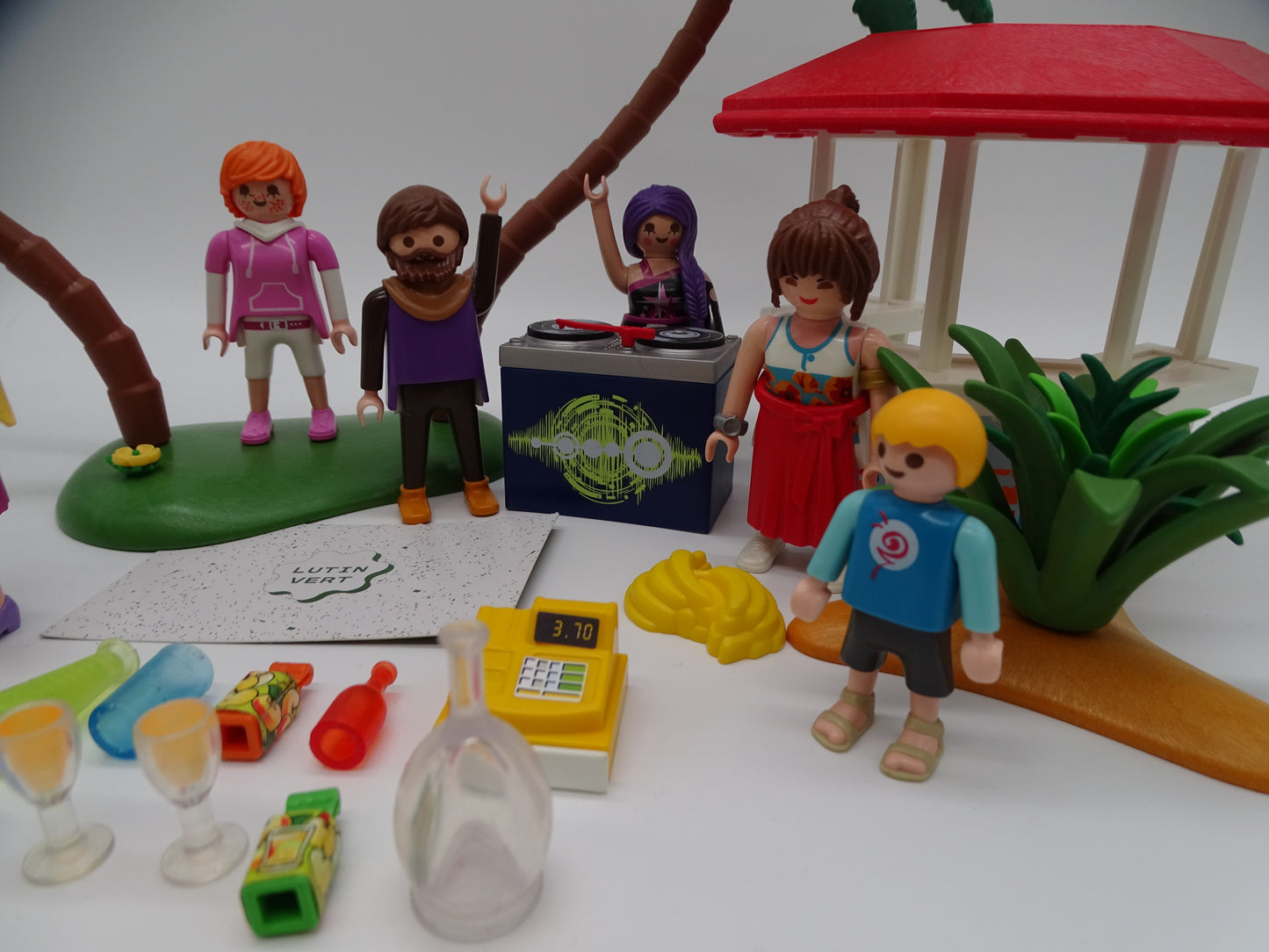 Playmobil pièce unique « Le Bar de Plage » d'occasion PLAYMOBIL - Dès 4 ans | Ref 13347