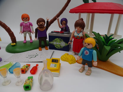 Playmobil pièce unique « Le Bar de Plage » d'occasion PLAYMOBIL - Dès 4 ans | Ref 13347