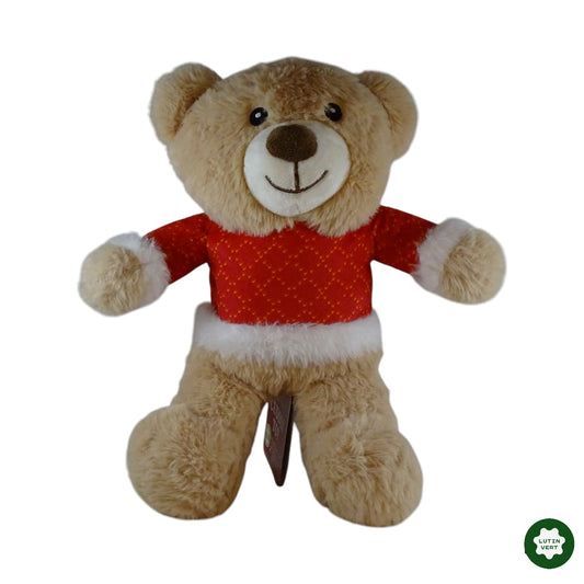 Ourson Pull Rouge d'occasion CUDDLY TOY - Dès 1 an | Ref 9370