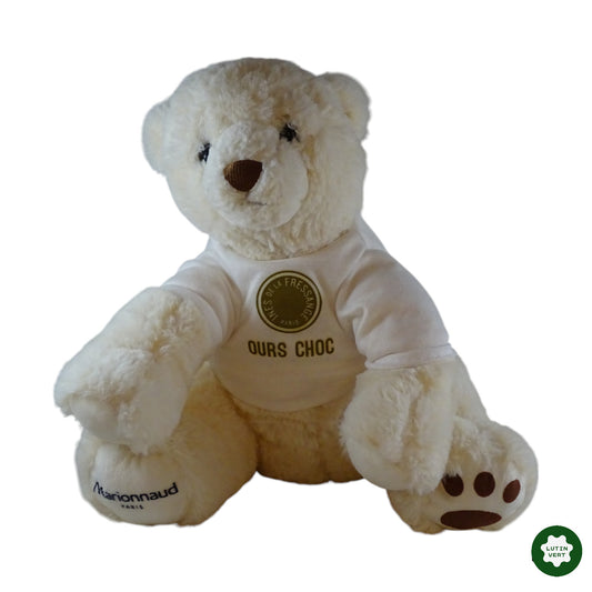 Ours Choc Blanc d'occasion MARIONNAUD - Dès 1 an | Ref 9371
