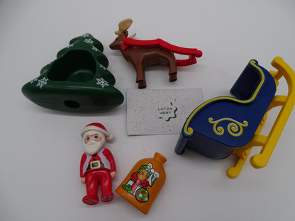 Playmobil 1 2 3 « Père Noël avec traîneau » 6787 d'occasion PLAYMOBIL - Dès 1 an | Ref 13341