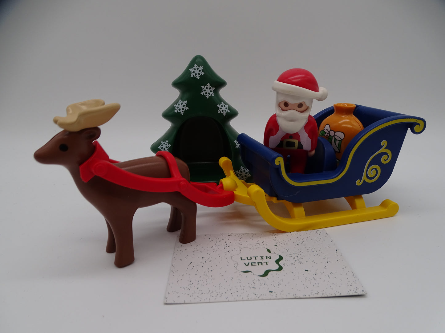 Playmobil 1 2 3 « Père Noël avec traîneau » 6787 d'occasion PLAYMOBIL - Dès 1 an | Ref 13341