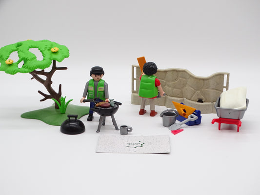 Playmobil pièce unique « Scène de travail : les maçons »  d'occasion PLAYMOBIL - Dès 4 ans | Ref 13358