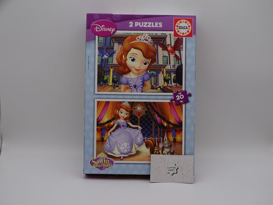 2 puzzles Disney « Sofia the First » d'occasion EDUCA - Dès 4 ans | Ref 13365