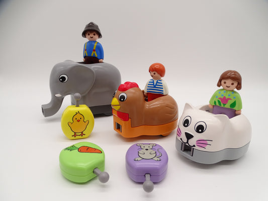 Playmobil 1 2 3 « Train des Animaux » 70405 d'occasion PLAYMOBIL - Dès 4 ans | Ref 13373