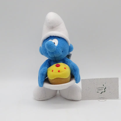Peluche Schtroumpf Gourmand – 20 cm – Smurfs SANS MARQUE - Dès Naissance | Ref 15984