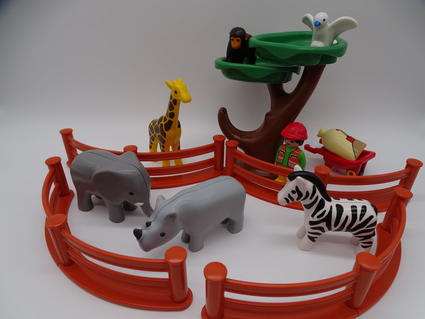 Playmobil pièce unique « Le Zoo » Playmobil 1 2 3  d'occasion PLAYMOBIL - Dès 4 ans | Ref 13379