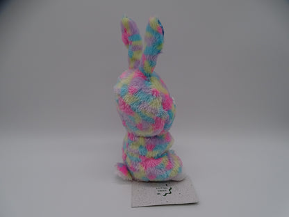 Peluche lapin multicolore d'occasion TY - Dès 3 ans | Lutin vert Ref 13382