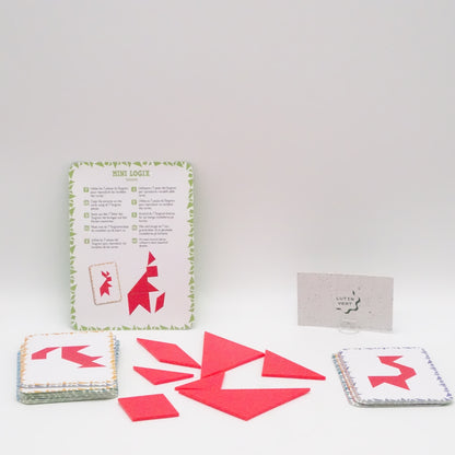 Mini logix Tangram DJECO - Dès 6 ans | Ref 15976
