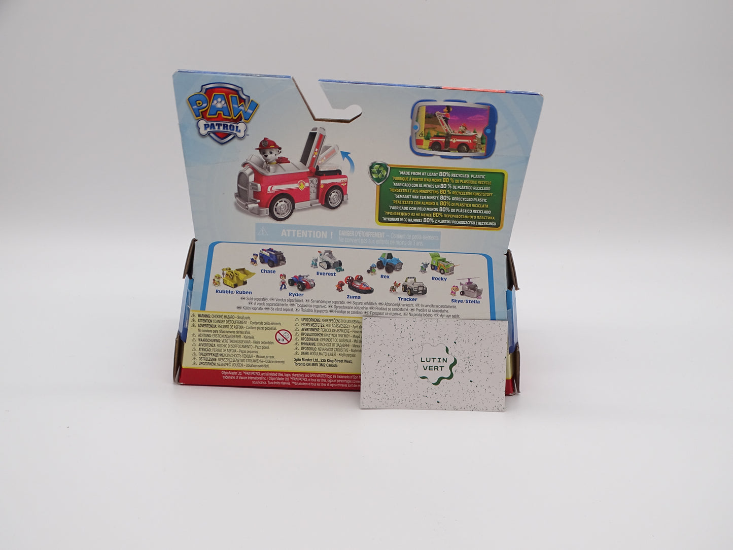 Camion de pompier « Pat’ Patrouille » d'occasion SPIN MASTER - Dès 3 ans | Ref 13399