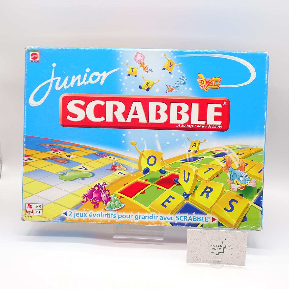 Scrabble Junior MATTEL - Dès 5 ans | Ref 16029