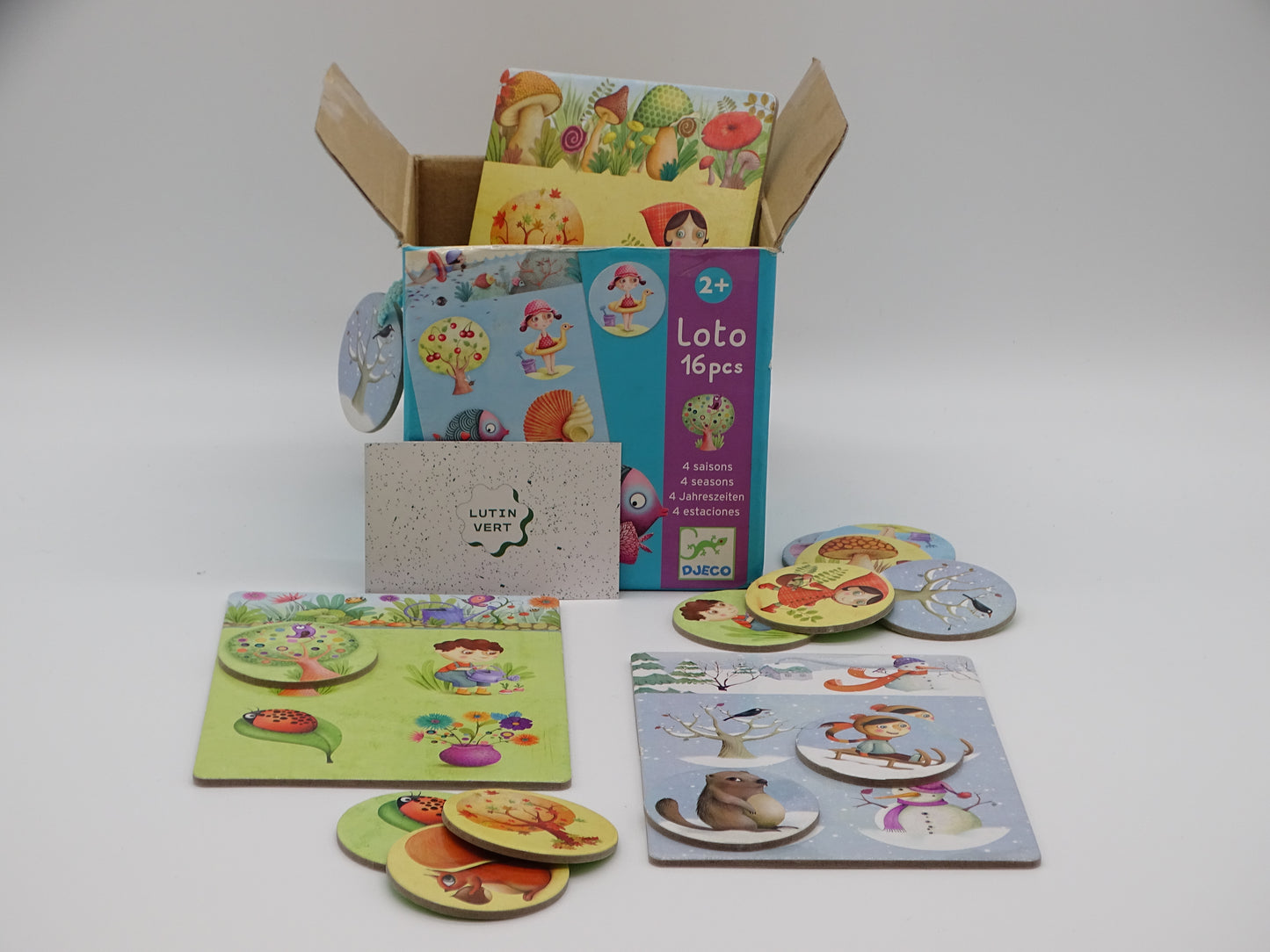 Loto des 4 saisons d'occasion DJECO - Dès 2 ans | Ref 13402