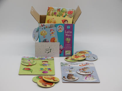 Loto des 4 saisons d'occasion DJECO - Dès 2 ans | Ref 13402