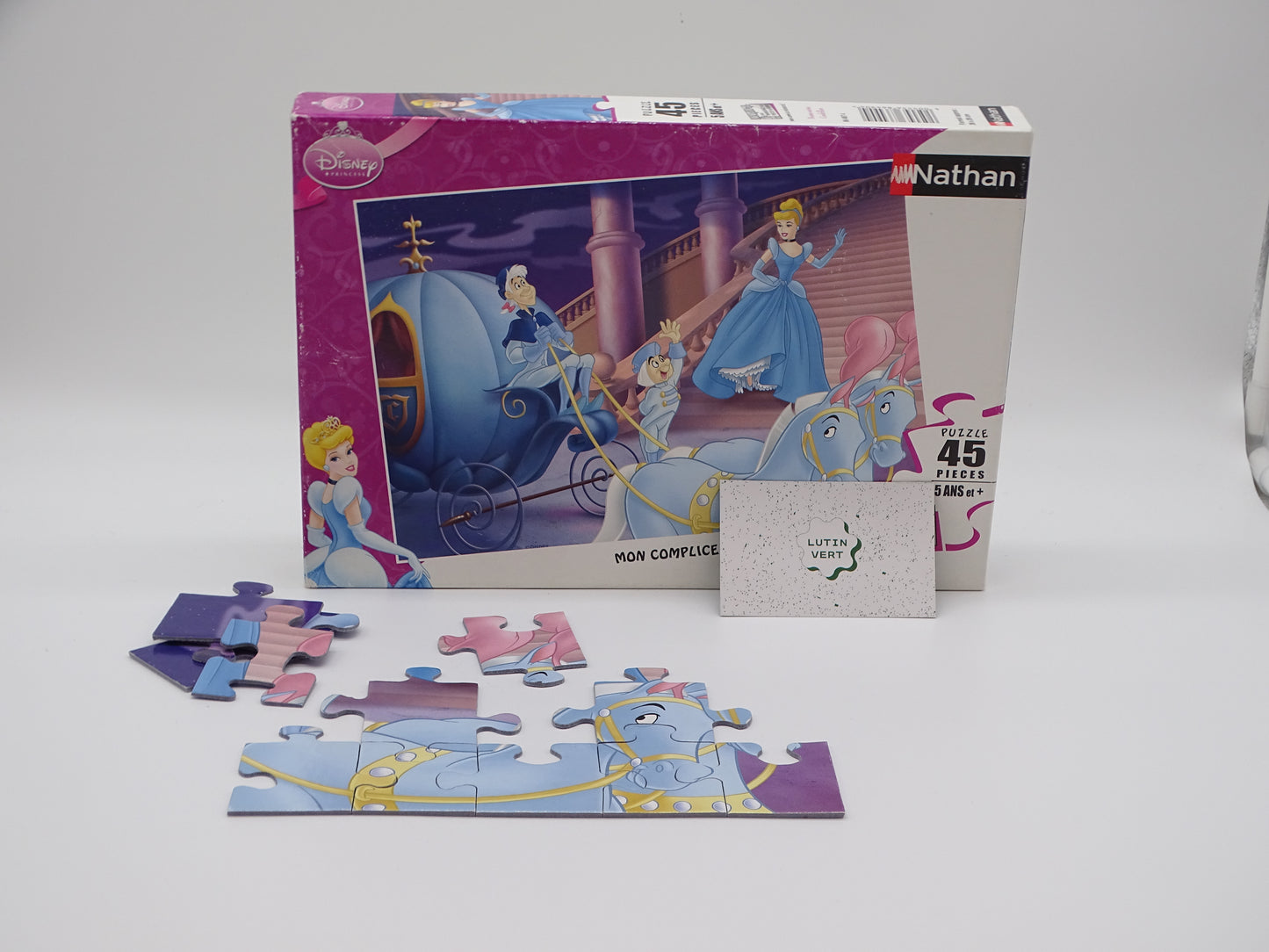 Puzzle 45 pièces Cendrillon d'occasion NATHAN - Dès 5 ans | Ref 13400