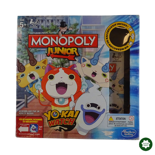 Monopoly Junior Yo Kai Watch d'occasion HASBRO - Dès 5 ans | Ref 9332