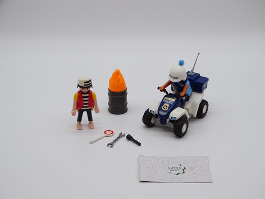 Playmobil pièce unique « Policier et prisonnier » d'occasion PLAYMOBIL - Dès 4 ans | Ref 13416