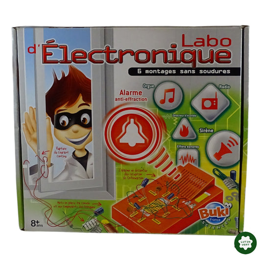 Labo d’electronique d'occasion BUKI - Dès 8 ans | Ref 9353