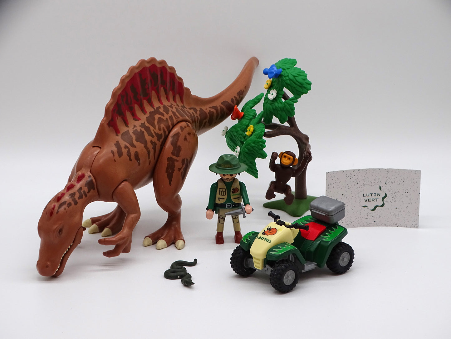 Playmobil pièce unique « Parc Dino et son gardien » d'occasion PLAYMOBIL - Dès 4 ans | Ref 13418