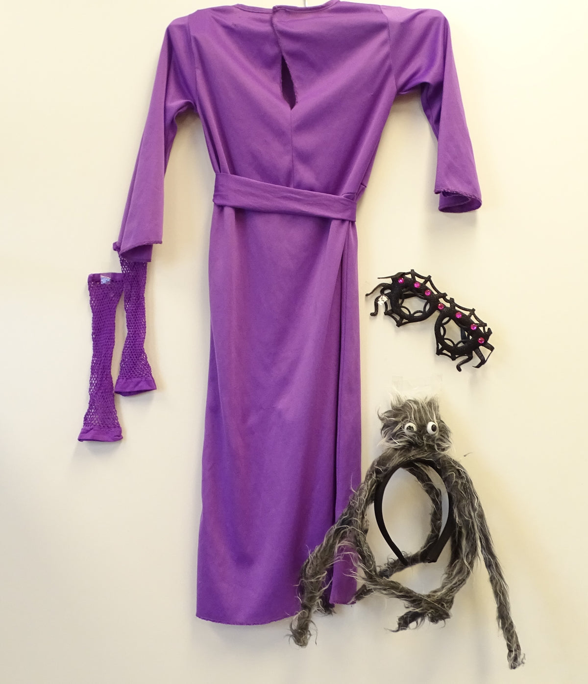 Costume Araignée Violette 7/8 ans SANS MARQUE - Dès 7 ans | Ref 16036