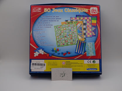 50 jeux classiques  d'occasion CLEMENTONI - Dès 4 ans | Ref 13229