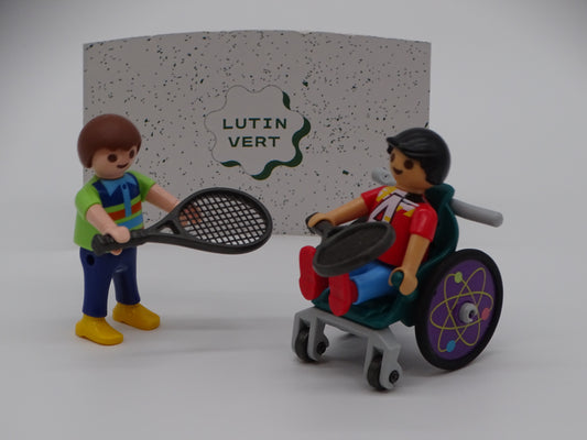 Playmobil pièce unique « Partie de Tennis » d'occasion PLAYMOBIL - Dès 6 ans | Ref 13431