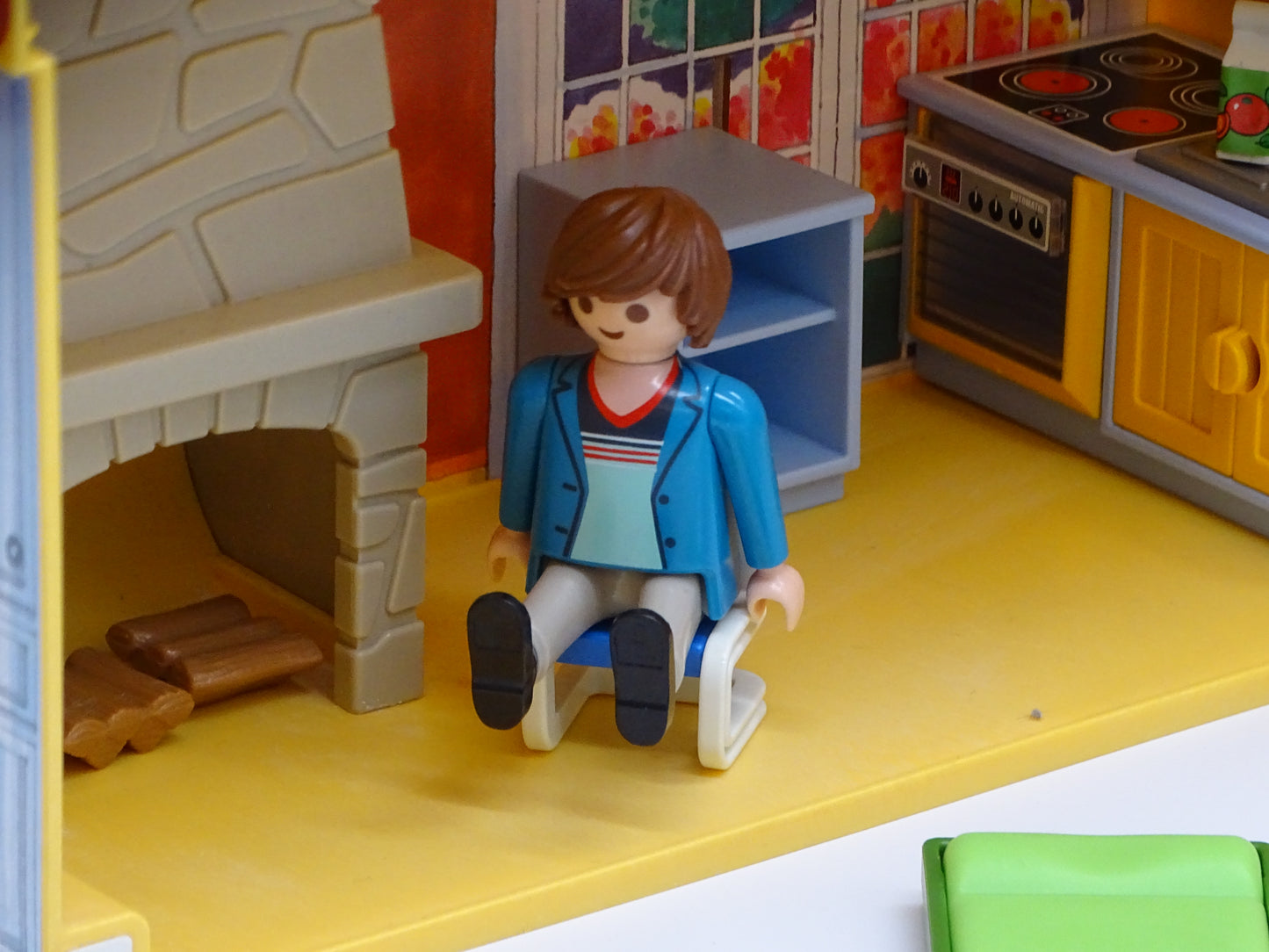 Playmobil pièce unique «La maison jaune» d'occasion PLAYMOBIL - Dès 6 ans | Ref 13439