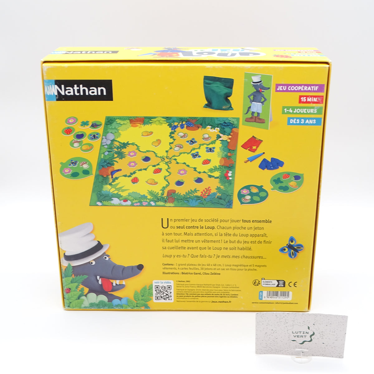 Le Jeu du Loup NATHAN - Dès 3 ans | Ref 16066