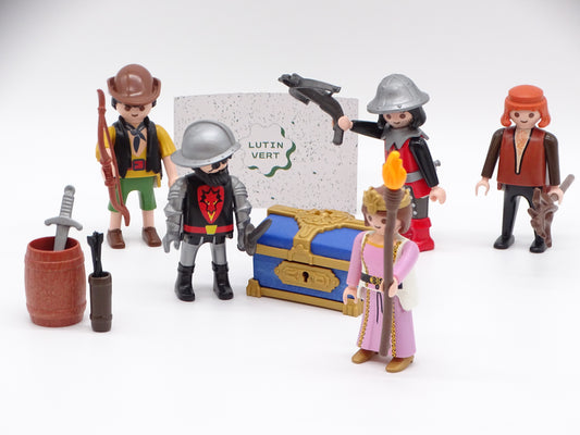 Playmobil pièce unique «Robin des bois & le coffre » d'occasion PLAYMOBIL - Dès 6 ans | Ref 13440