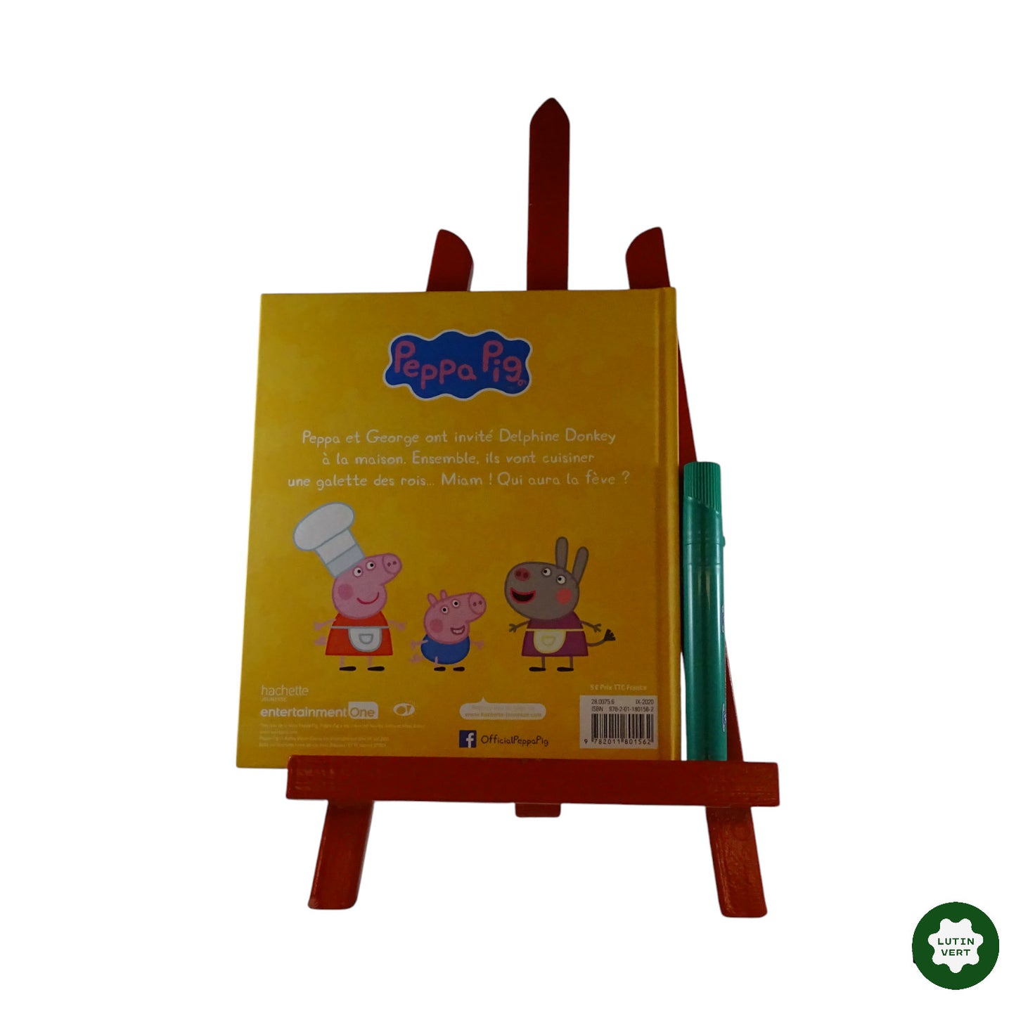 Peppa Pig et la galette des rois d'occasion HACHETTE JEUNESSE - Dès 3 ans | Ref 9393