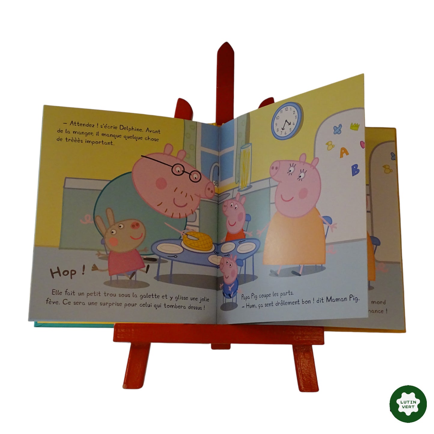 Peppa Pig et la galette des rois d'occasion HACHETTE JEUNESSE - Dès 3 ans | Ref 9393