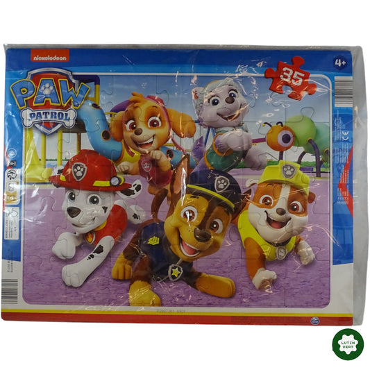 Puzzle Pat’Patrouille 35 pcs d'occasion SPIN MASTER - Dès 4 ans | Ref 9389