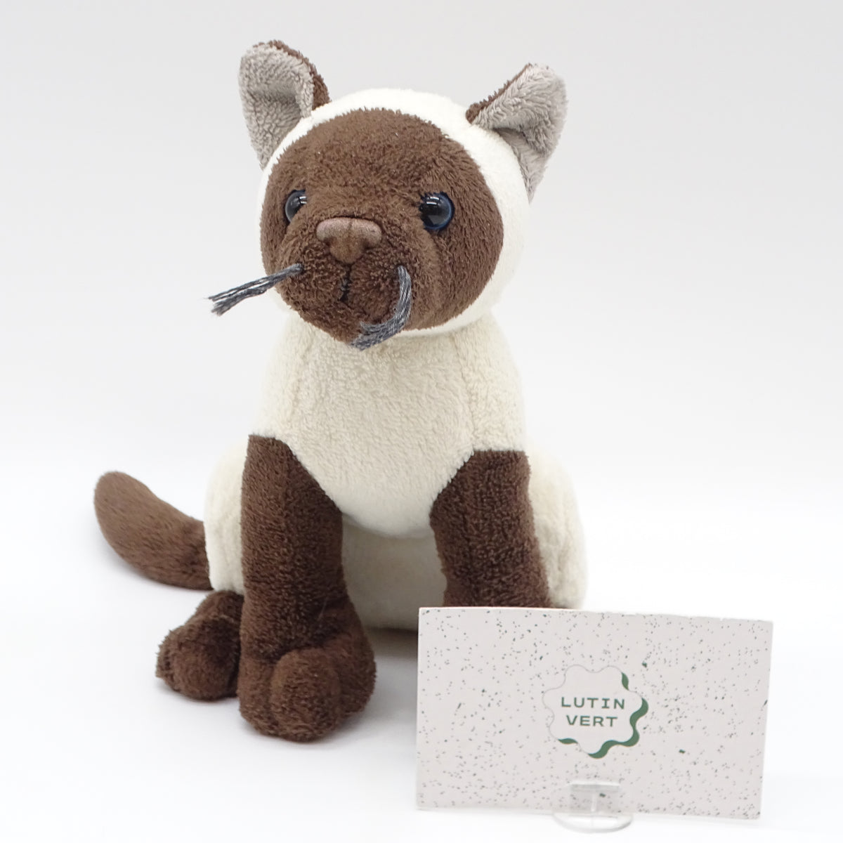 Peluche chat siamois JEMINI - Dès Naissance | Ref 16072