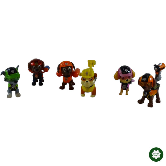 Lot de 6 figurines Pat Patrouille SML - Dès 3 ans | Ref 9406
