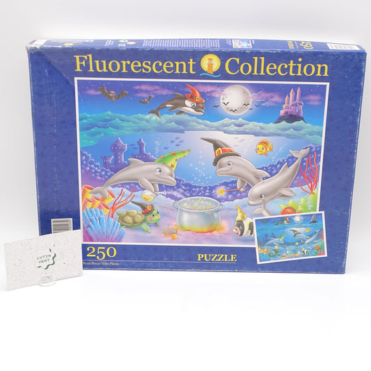 Puzzle 250 pièces Fluorescent Collection CLEMENTONI - Dès 10 ans | Ref 16075