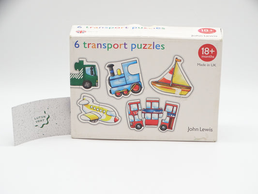 6 Transport Puzzles d'occasion JOHN LEWIS - Dès 18 mois | Ref 13473