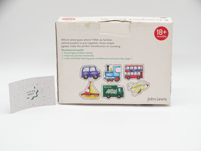 6 Transport Puzzles d'occasion JOHN LEWIS - Dès 18 mois | Ref 13473