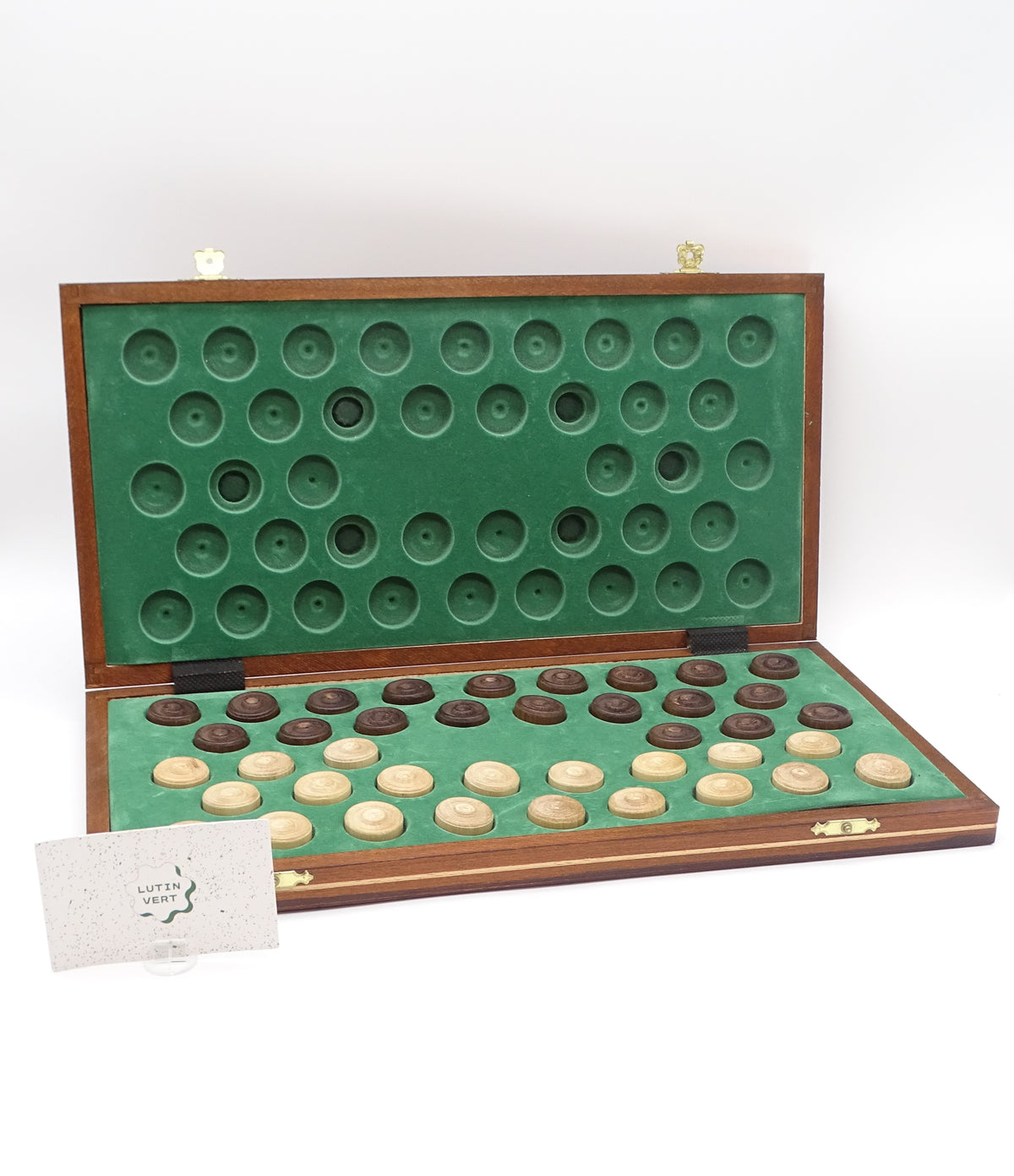 Jeu de dames en bois WEGIEL - Dès 12 ans | Ref 16078