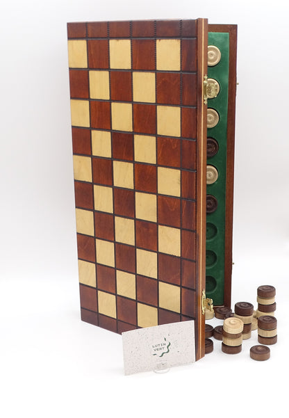Jeu de dames en bois WEGIEL - Dès 12 ans | Ref 16078