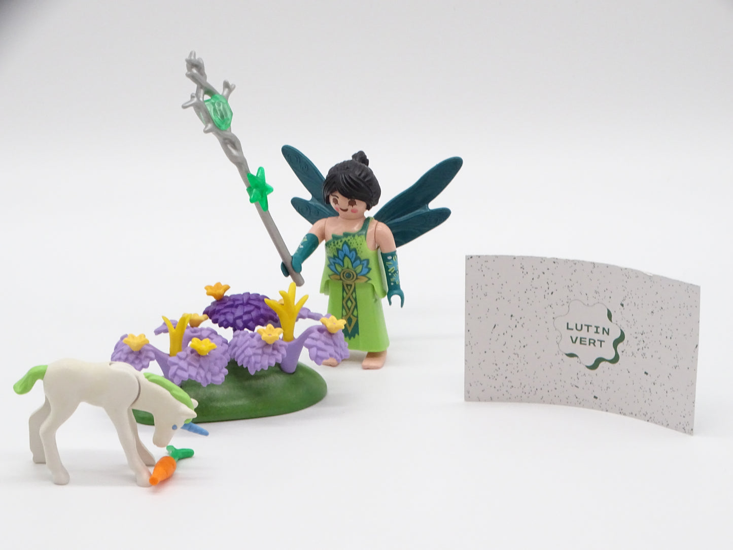 Playmobil pièce unique « La fée verte » d'occasion PLAYMOBIL - Dès 4 ans | Ref 13461
