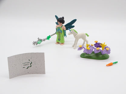 Playmobil pièce unique « La fée verte » d'occasion PLAYMOBIL - Dès 4 ans | Ref 13461