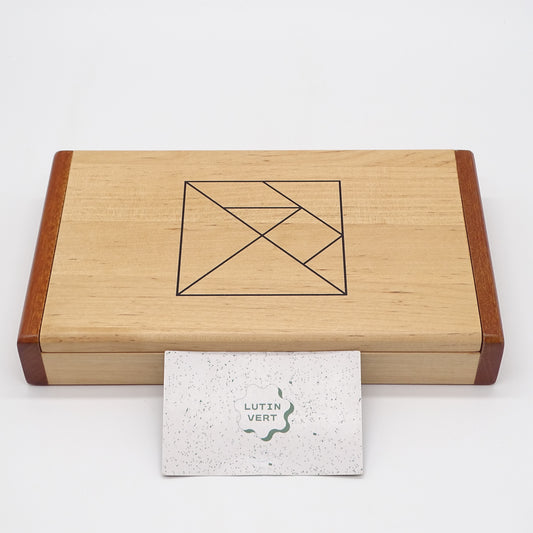 Le Double Tangram en bois LA MAISON DU BILLARD - Dès 4 ans | Ref 16107