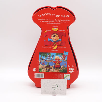 Puzzle Pirate DJECO - Dès 4 ans | Ref 16106