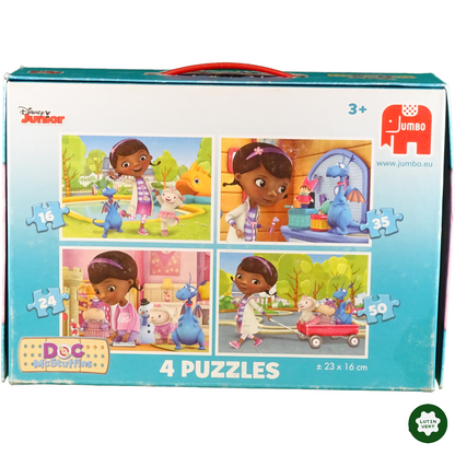 4 puzzles de Docteur La Peluche d'occasion JUMBO - Dès 3 ans | Lutin Vert