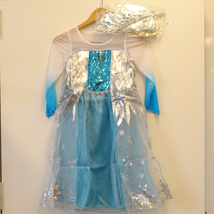 Costume Reine des Neiges Halloween SANS MARQUE - Dès 4 ans | Ref 16110