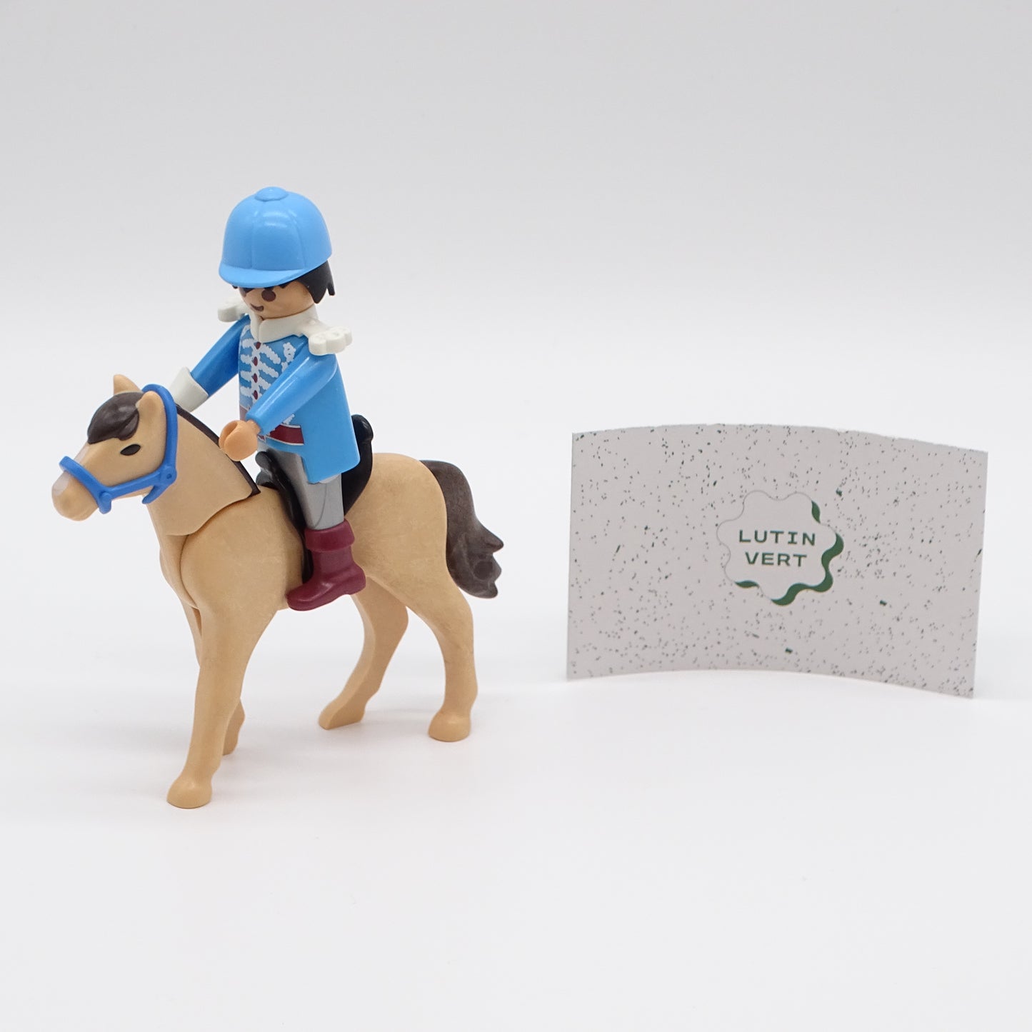 Personnage Playmobil Cavalier bleu d'occasion PLAYMOBIL - Dès 4 ans | Ref 13480