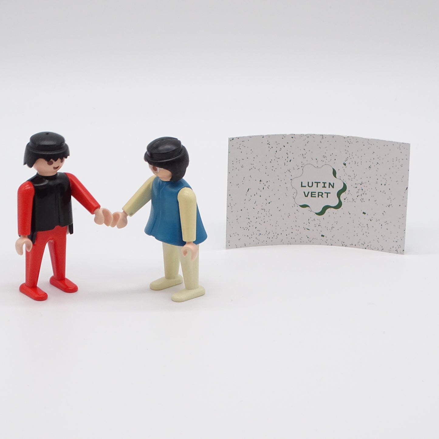 Lot de 2 personnages Playmobil Geobra année 1974 d'occasion PLAYMOBIL - Dès 4 ans | Ref 13482