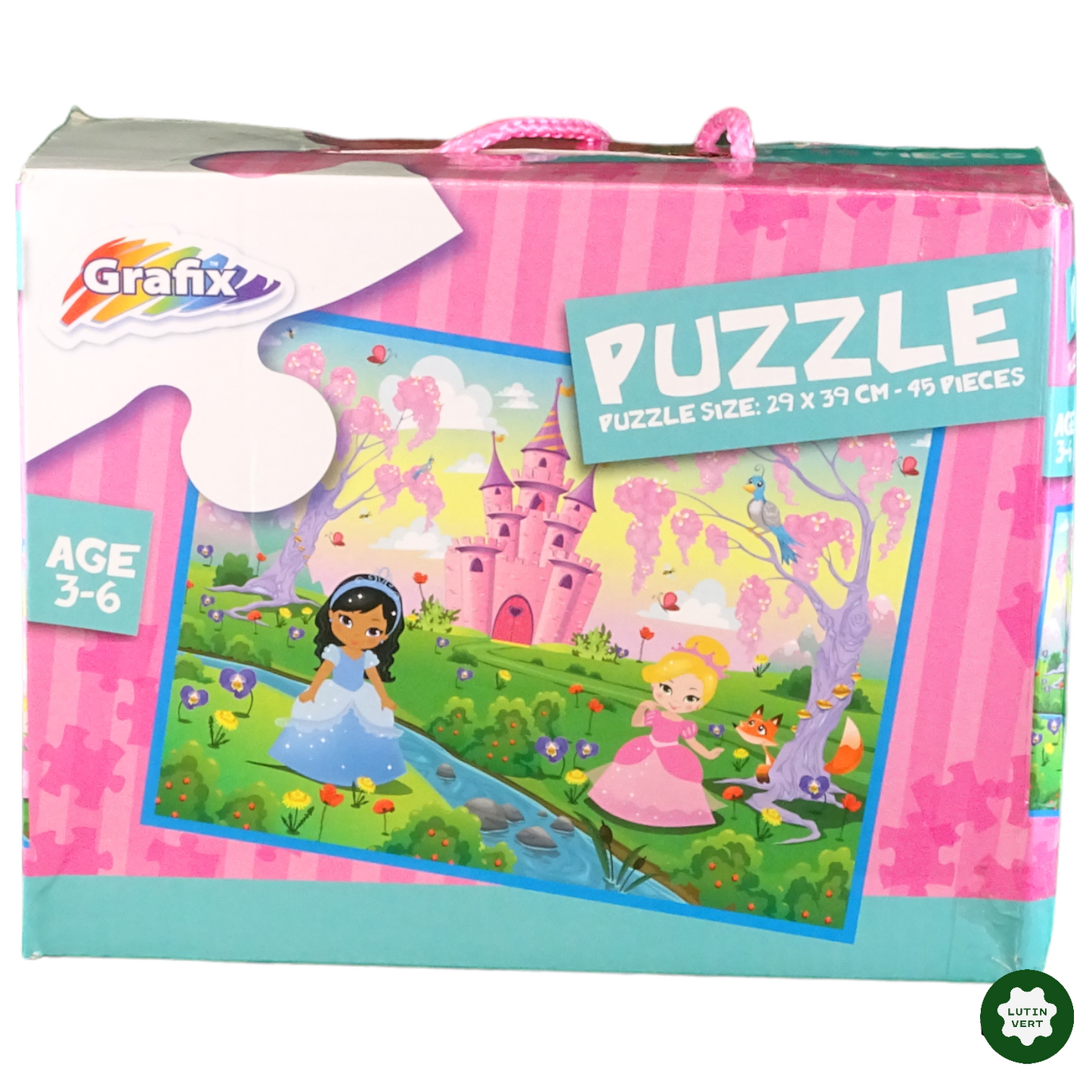 Puzzles de Princesses pour jeunes enfants d'occasion GRAFIX - Dès 5 ans | Lutin Vert