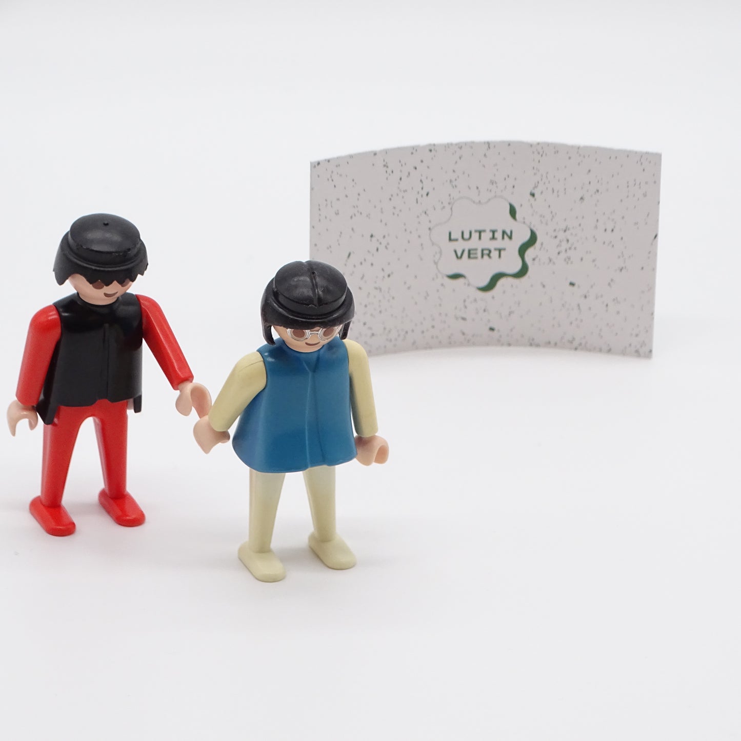 Lot de 2 personnages Playmobil Geobra année 1974 d'occasion PLAYMOBIL - Dès 4 ans | Ref 13482