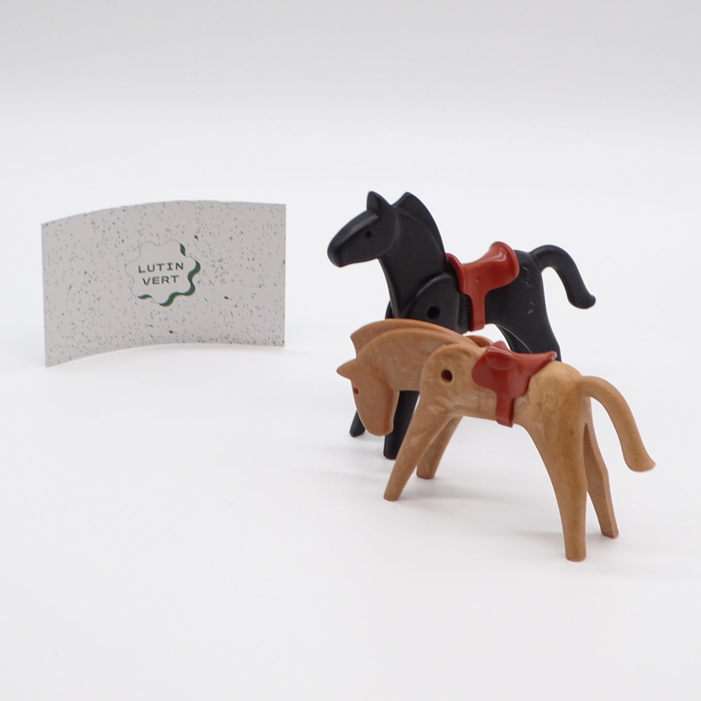Lot de 2 chevaux Playmobil Geobra année 1974 d'occasion PLAYMOBIL - Dès 4 ans | Ref 13487